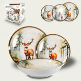 ARCA SERVIZIO PIATTI 18PZ ALBA E NATURA NATALE